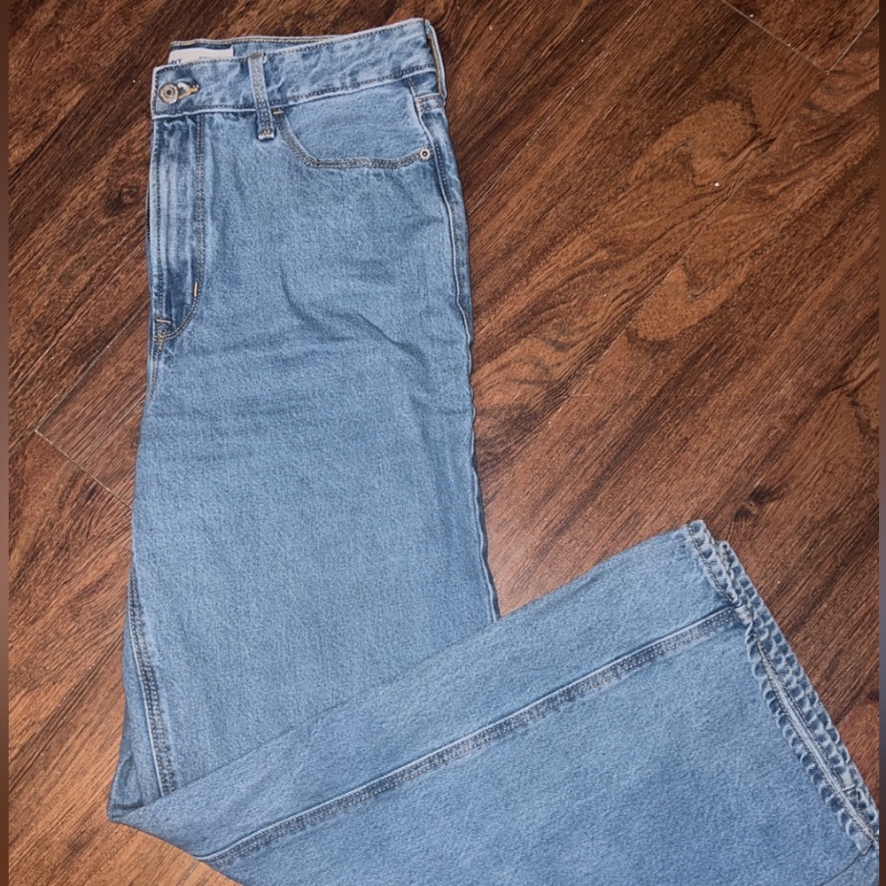 Old Navy Sky High Wide Leg Jeans